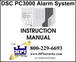 DSC PC3000 Alarm System USER MANUAL