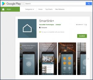 Smartlink+ at Google App Store